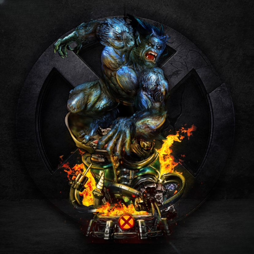 pmaf.png X-Men Beast 3d printing stl files - Image 1