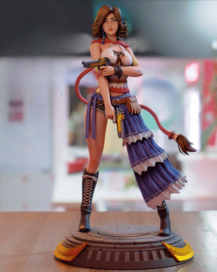 Yuna – Final fantasy 3d printing stl files