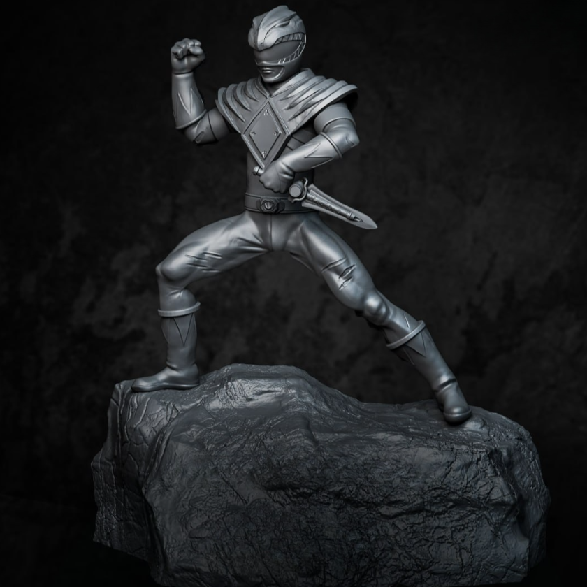 ranger.png Green ranger 3d printing stl files - Image 1