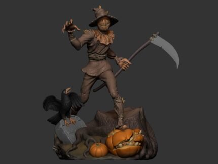 Scarecrow DC 3D print model