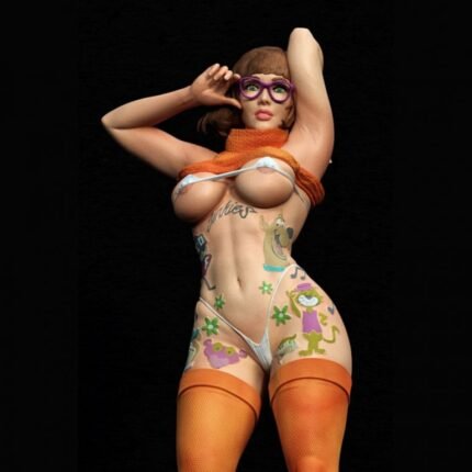 Sexy Tatted Velma Statue (+NSFW)