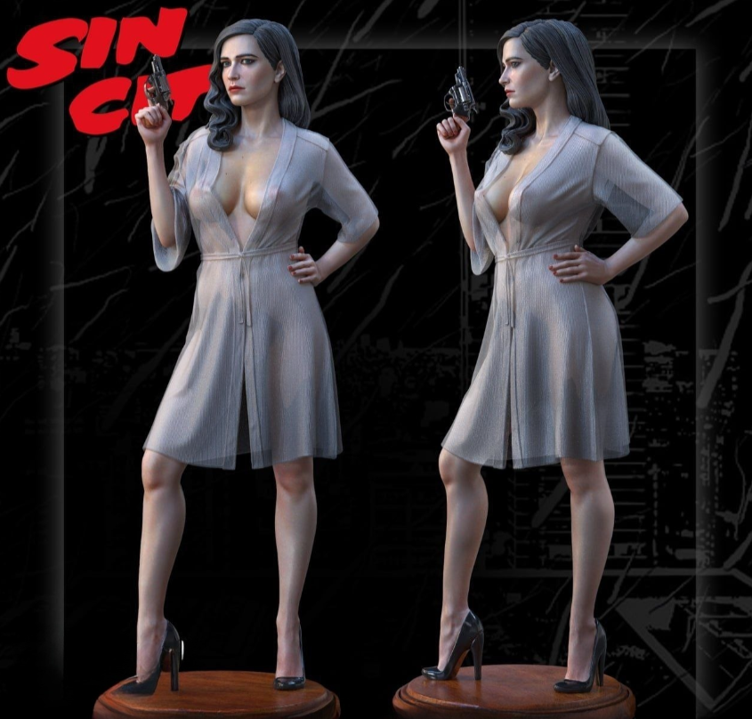 sin.png Eva Green sin city 3d printing stl files - Image 1