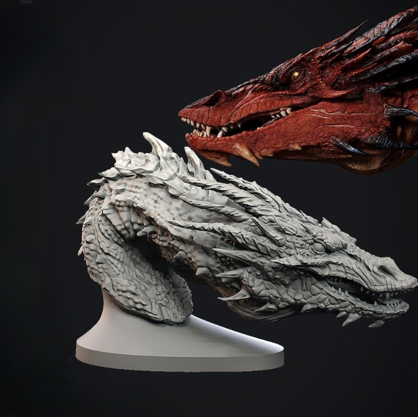 smaug.png Smaug stl for 3d printing model - Image 1