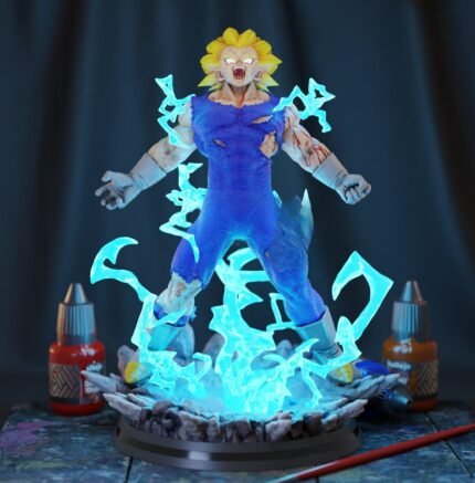 Majin vegeta 3d printing stl files