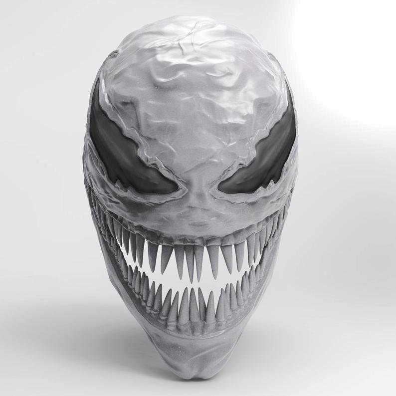 venom-wearable-helmet-mask-3d-file-for-printing-stl-527.jpg Venom Wearable Helmet mask 3D file for printing. STL - Image 1